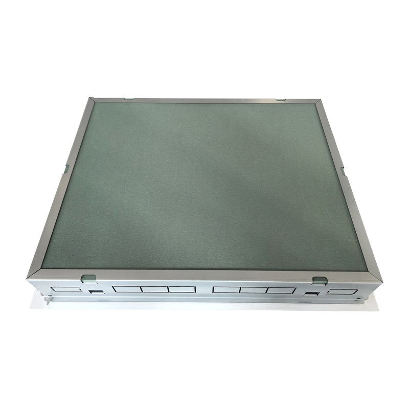 Fireproof back panel for flush mount ICT security box