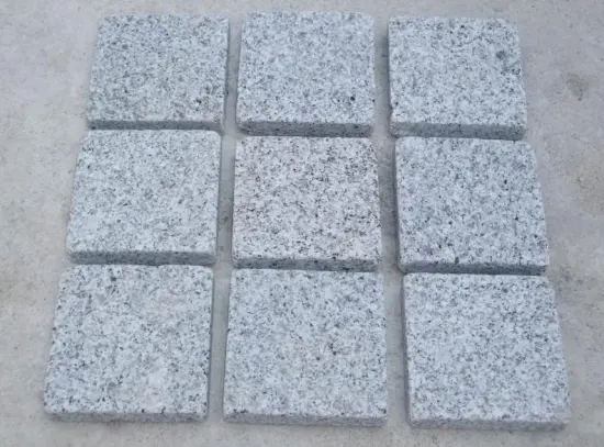 Granite cobblestone pavers for walkway, paving stone