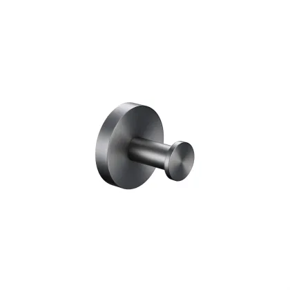 Brushed Nickel Hooks gunmetal