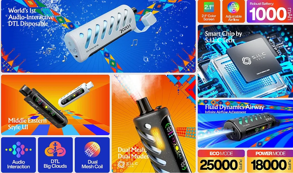 VOZOL 25000 PUFFS