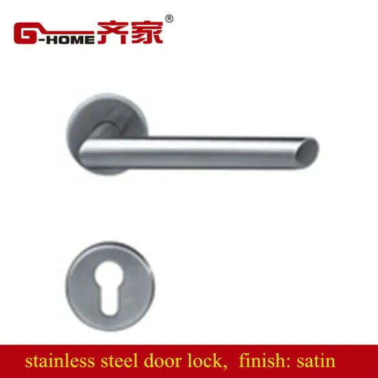 glass door handle lock