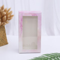 Huidverzorging gezichtsmasker verpakking vensterbox aangepast