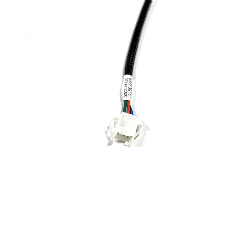 JST 3Pin Automotive Inflation Switch Wiring Harness with Braided Protective Sleeve
