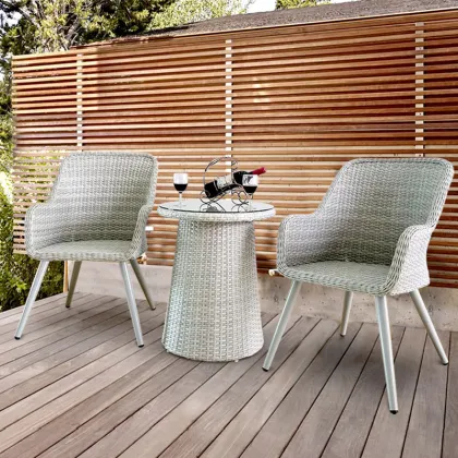 modern rattan chair balcony furniture outdoor