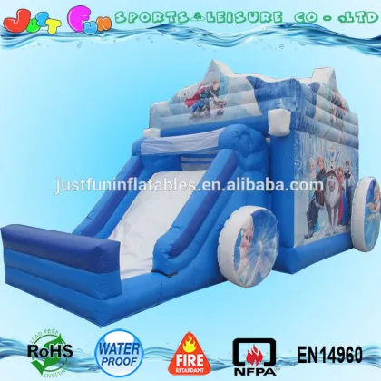 frozen bounce house banners for sale,frozen bounce house with slide