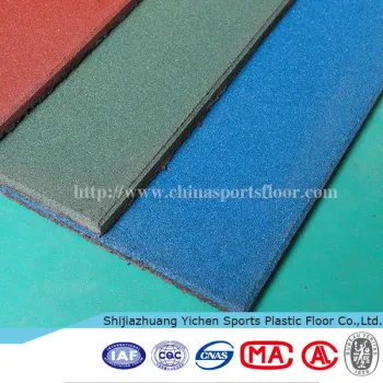 colorful floor safe rubber mat/indoor basketball courts rubber flooring for children