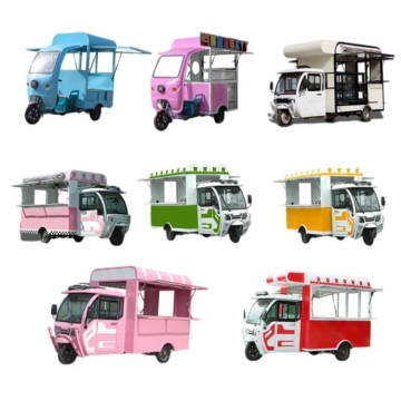 Stainless Steel Food Truck & Airstream: Hot Dog, Pizza, Ice Cream Carts in Miami