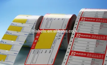 Customized shelf label /shelf price label for supermarket and retail store, 80*40 in roll