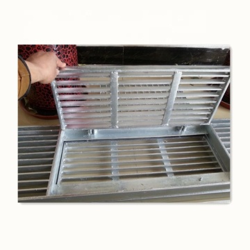 Heavy Duty Gutter Covers with Bolts and Hinges