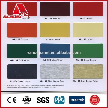acp sheet, acp sheet price, acp color card
