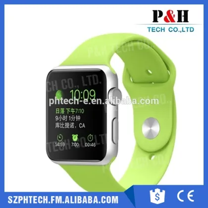Silicone Sports Wristband Rubber Apple Watch Strap