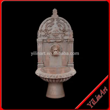 Lion Head Marble Wall Fountain(YL-W039)