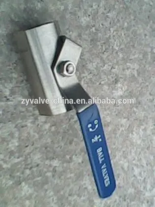 Cantonese style threaded ball valve