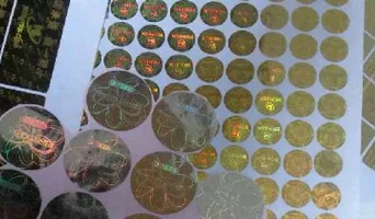 Special 3d certificate hologram stickers,anti fake labels