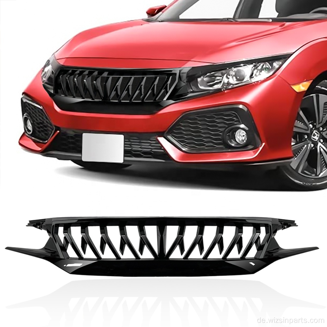 Front Stoßfänger Kühlergrill für Honda Civic