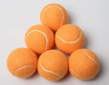 Colorful wholesale tennis balls
