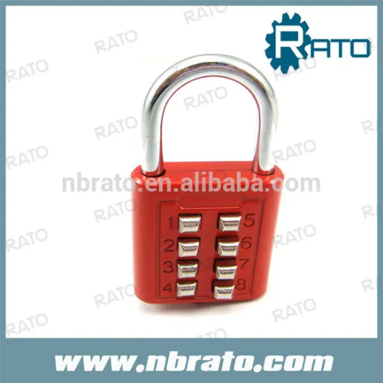 RP-155 8 code push button tsa lock