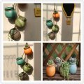 Ceramic Hanging Mini Flower Planters