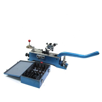 China Factory Manual Flat Die Cut Steel Rule Die Bending Machine