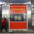 Industrial pvc rapid roll-up door