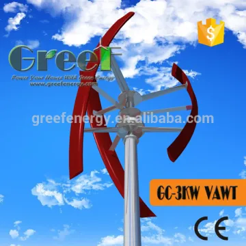 3KW Wind Turbine Generator Vertical Axis Series, CE Certificate garden windmill