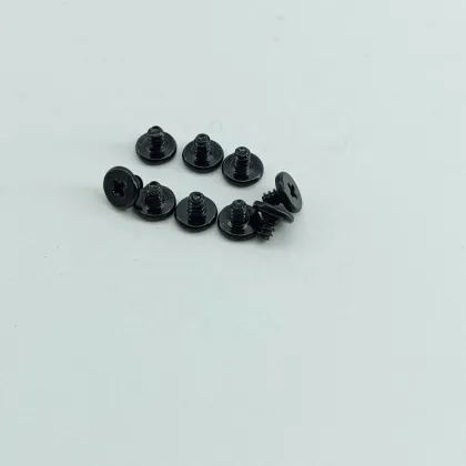 Titanium Machining Services: Custom Machining Service Factory for Metal Alloy Black Screws