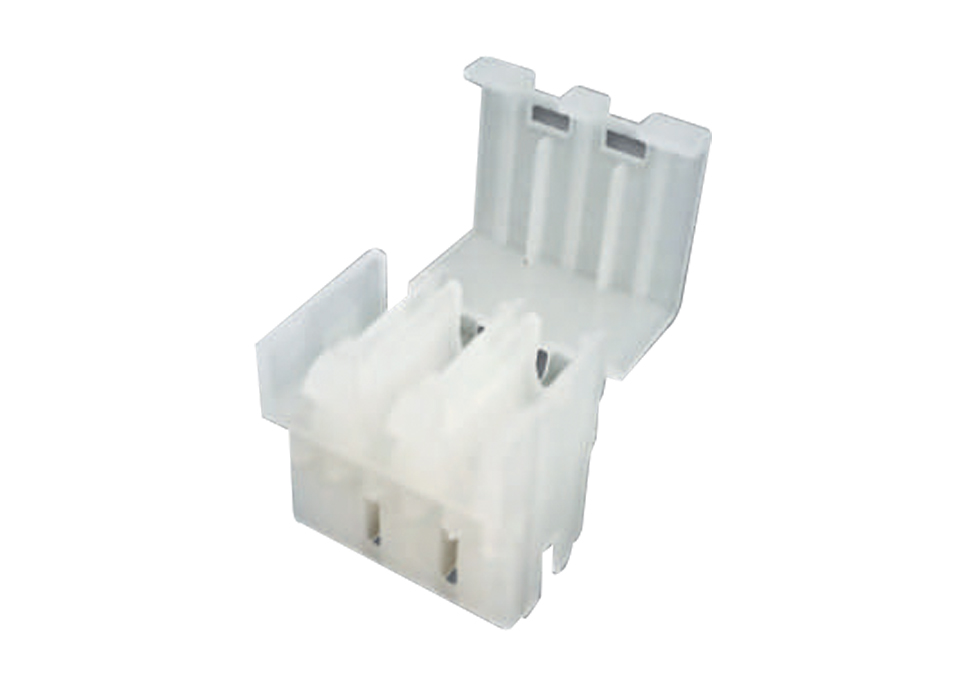 Блокирующий двойной гнездовой корпус клеммы жесткого провода