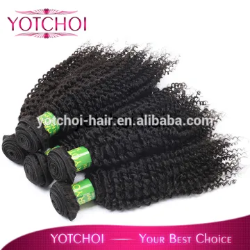 Yotchoi 6A grade virgin hair products Afro curly mongolian hair unprocessed mongolian virgin hair