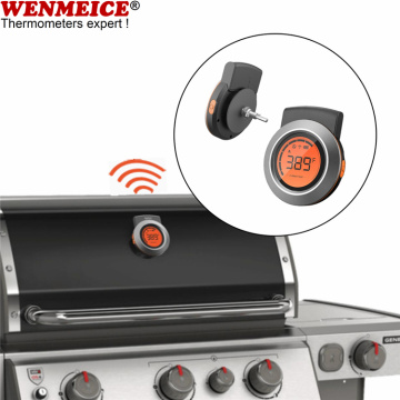 Build-in Ambient Probe and 2 Extra Food Probes included New Digital Waterpoof Bluetooth Grill/bbq Thermometers