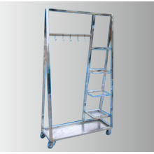 Rostfritt stål t rack