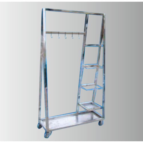 Edelstahl -T -Rack