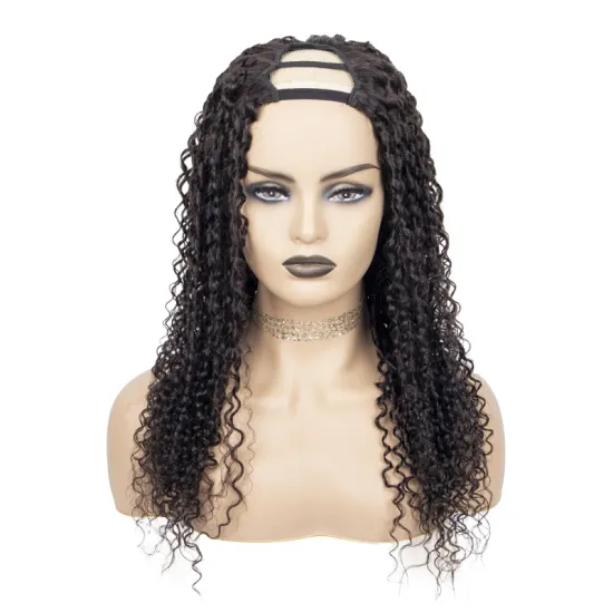 Wholesale 10 180 250 Density 100% Human Hair Brazilian Hair Upart Wigs for Black Woman,Pixie Cut Wig Natural Color