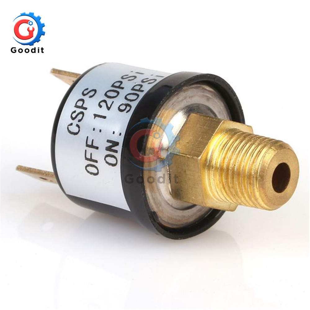 New 90 PSI -120 PSI Pressure Switches Valves Switch Air Compressor Pressure Control Switch Valve Heavy Duty