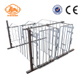 Hot dip galvanized gestation stalls