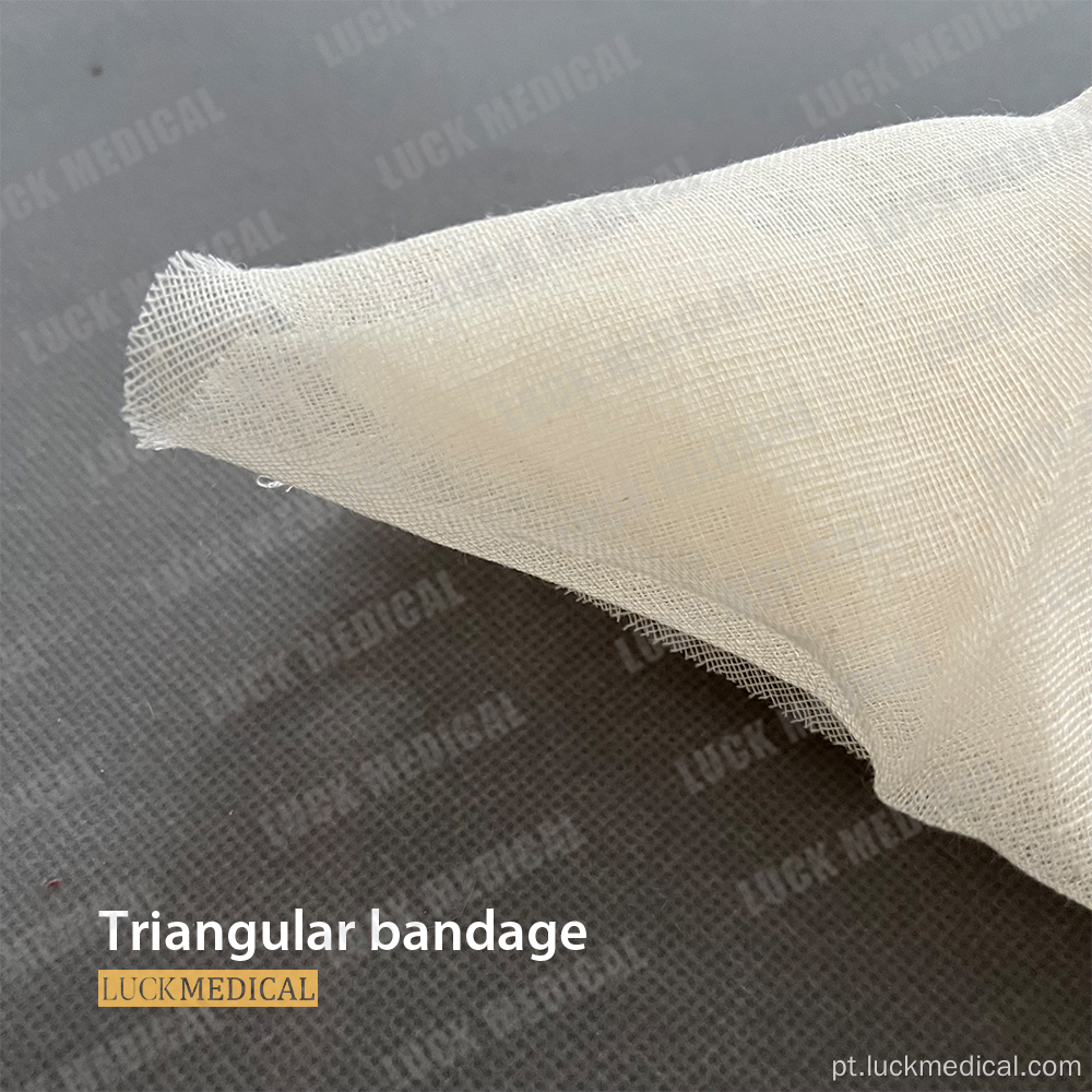 Sling de elevação triangular de bandagem médica