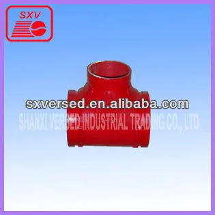 malleable iron pipe fitting accessories--straight tee GJ-16