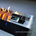Smart WiFi Control In-Wall Ethanol Fireplace for Home