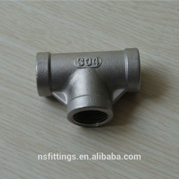 1/8''~4'' casting pipe fittings tee