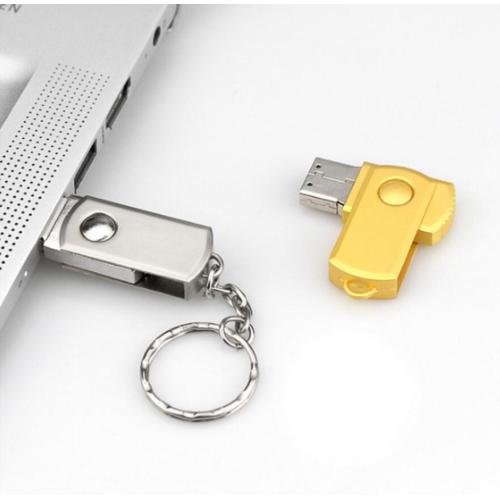 Metal Swivel Mini PenDrive with Free Samples