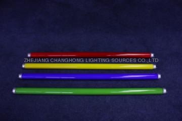 T8 18W red,yellow,blue,green fluorescent color tube