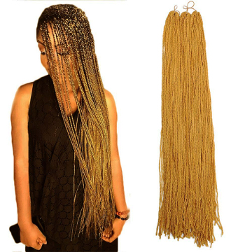 Long 28'' Synthetic Zizi Braid Hair Straight Colorful Zizi Box Braids Crochet Hair Extension Pink Write Purple for Women Party