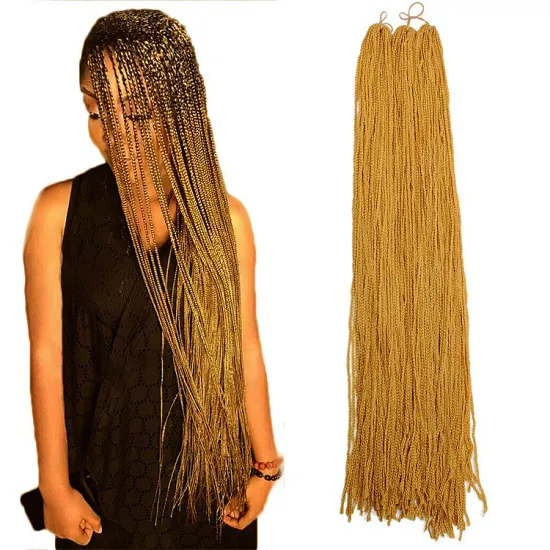 Long 28'' Synthetic Zizi Braid Hair Straight Colorful Zizi Box Braids Crochet Hair Extension Pink Write Purple for Women Party
