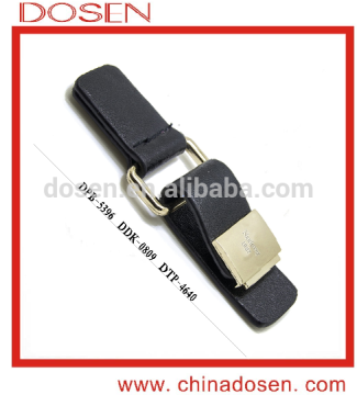 fashion square buckle for bag Handle metal plate buckles loops