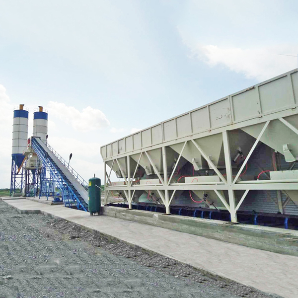 HZS60 Beton -Batching -Anlage mit allen Standardzubehör