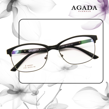 Hot selling Eyewear TR 90 Buffalo Horn Eyeglasses