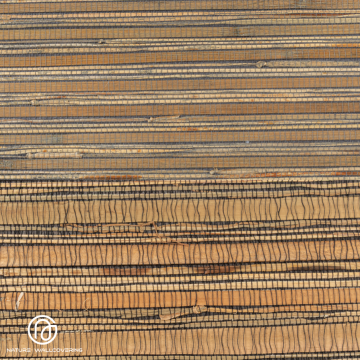 Retro Plant Wallpaper with Wabi-Sabi Papyloose Texture