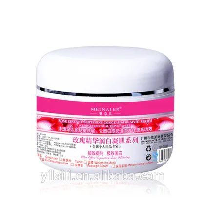 Private Label Rose Exfoliating Gel Cream