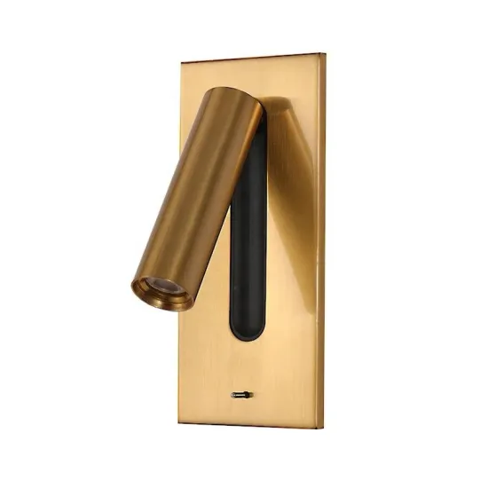 Modern Hotel LED Wall Light for Indoor Bedside Reading