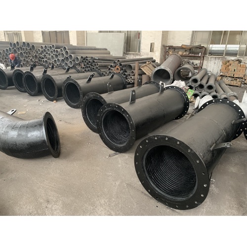 Coal washing plant wear-resistant pipes