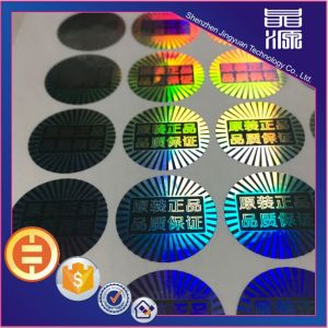 Popular 3D Anti-fake Holographic Sticker Label
